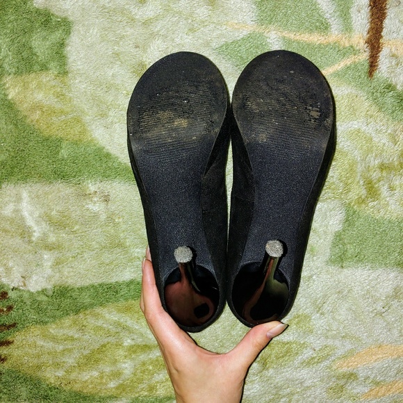 EUC Olsenboye Suede Platform Pumps - Picture 4 of 8